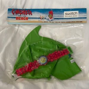 Swatch scuba C-Monsta on the beach